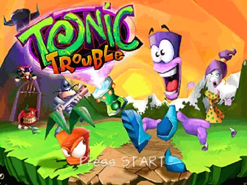 Tonic Trouble (Europe) (En,Fr,De,Es,It) screen shot title